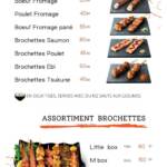 Menu Ô'Sushi Agadir December 2023 141110-962300